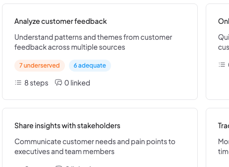 Customer Jobs Framework